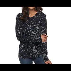 NWT LONG SLEEVE CREW NECK TOP
